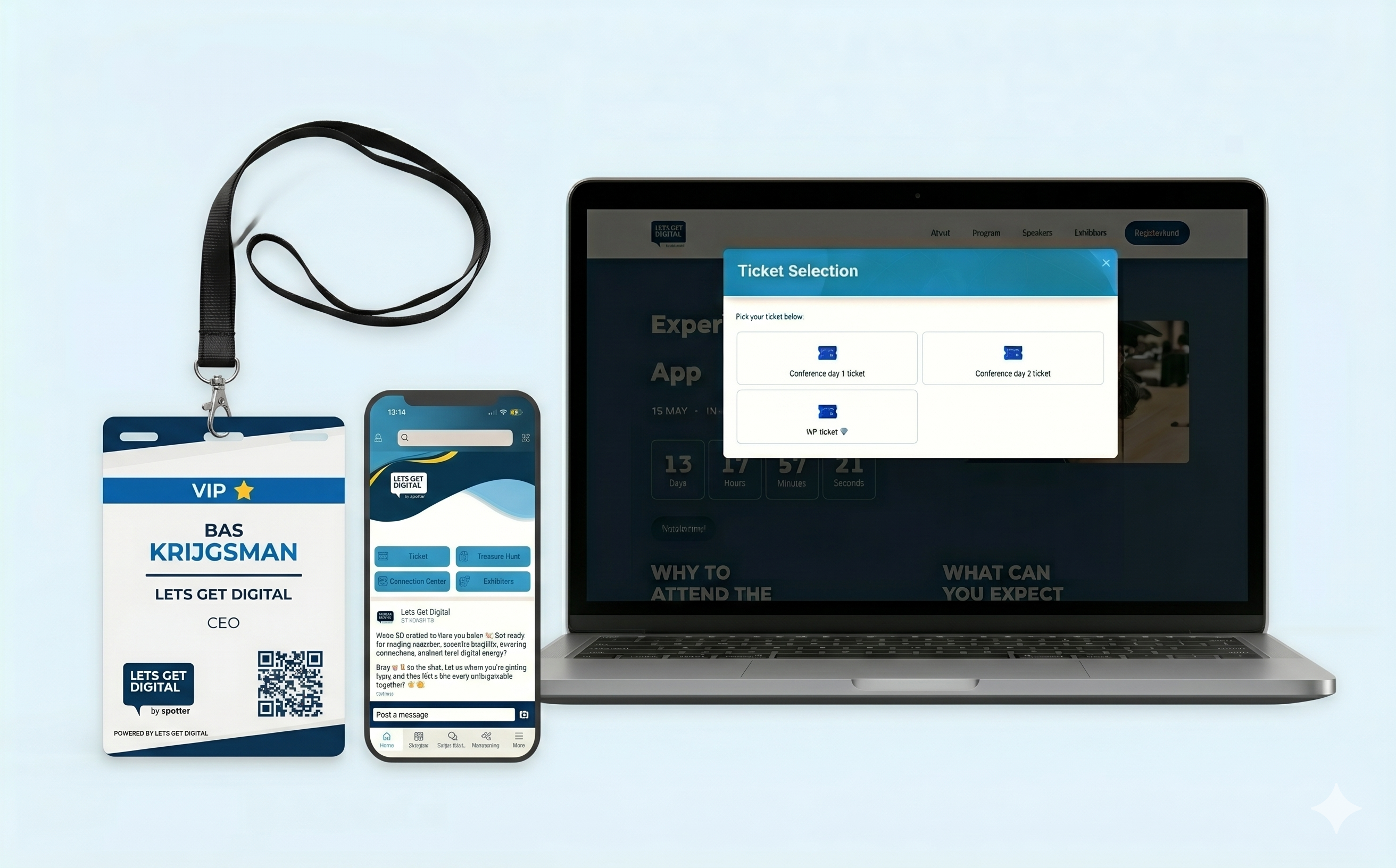 Geïntegreerd ticketingplatform | Let's Get Digital